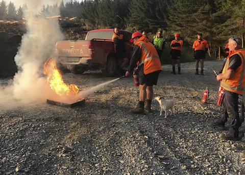 Fire training